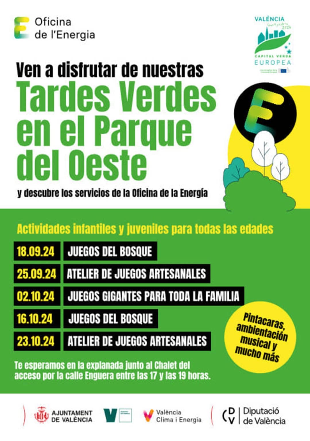 Tardes Verdes en el Parque del Oeste