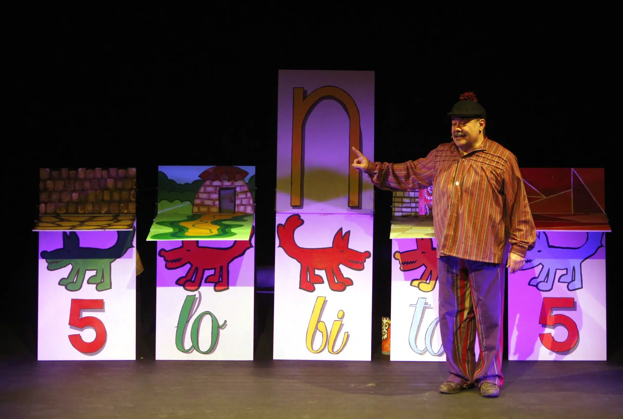 Cinco Lobitos – Cía Teatro Arbolé