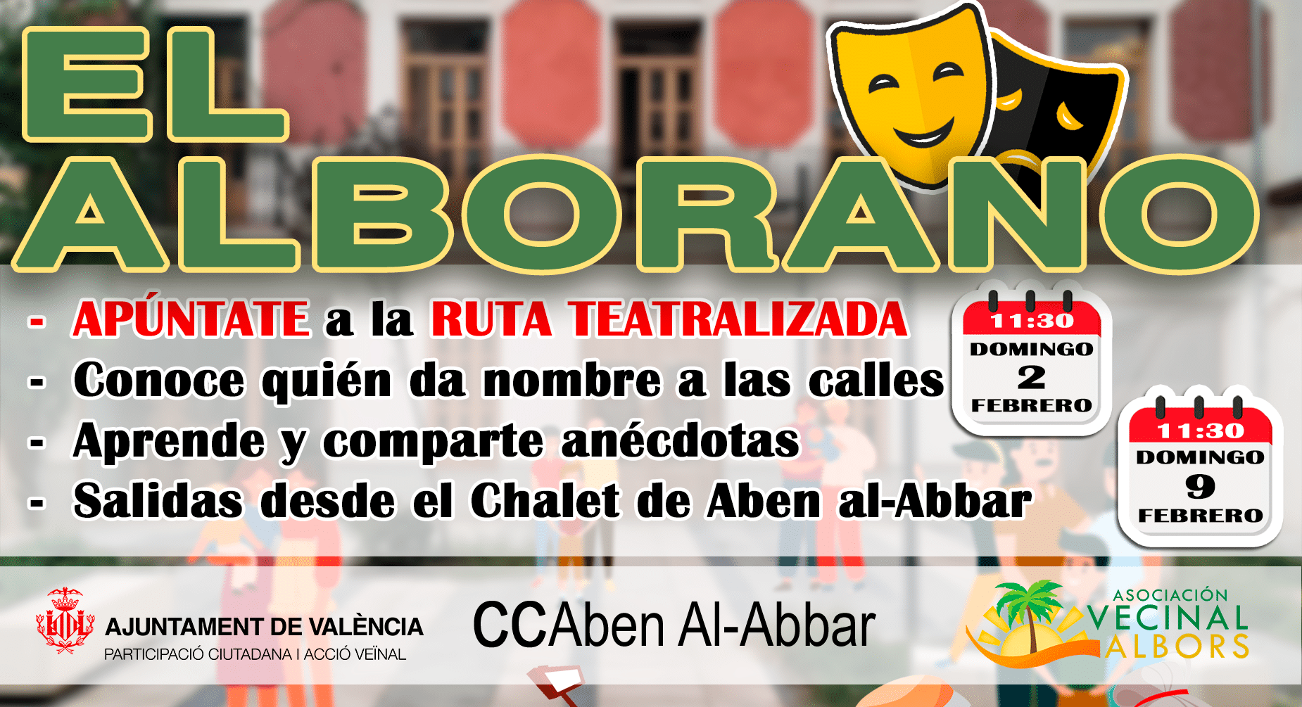 Ruta teatralizada por Albors