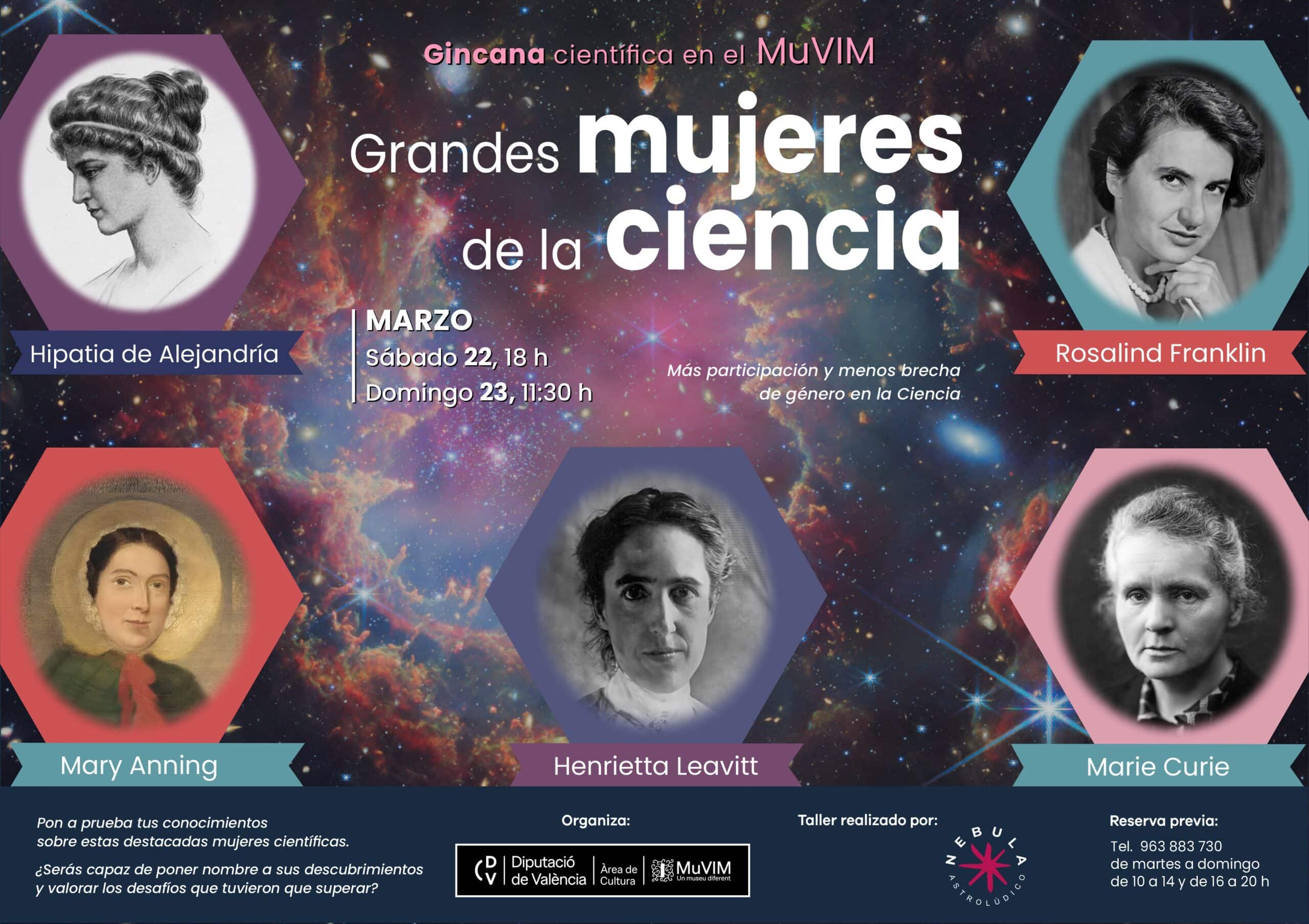 Gincana científica: mujeres de Ciencia