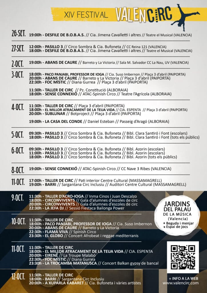 XIV FESTIVAL VALENCIRC.