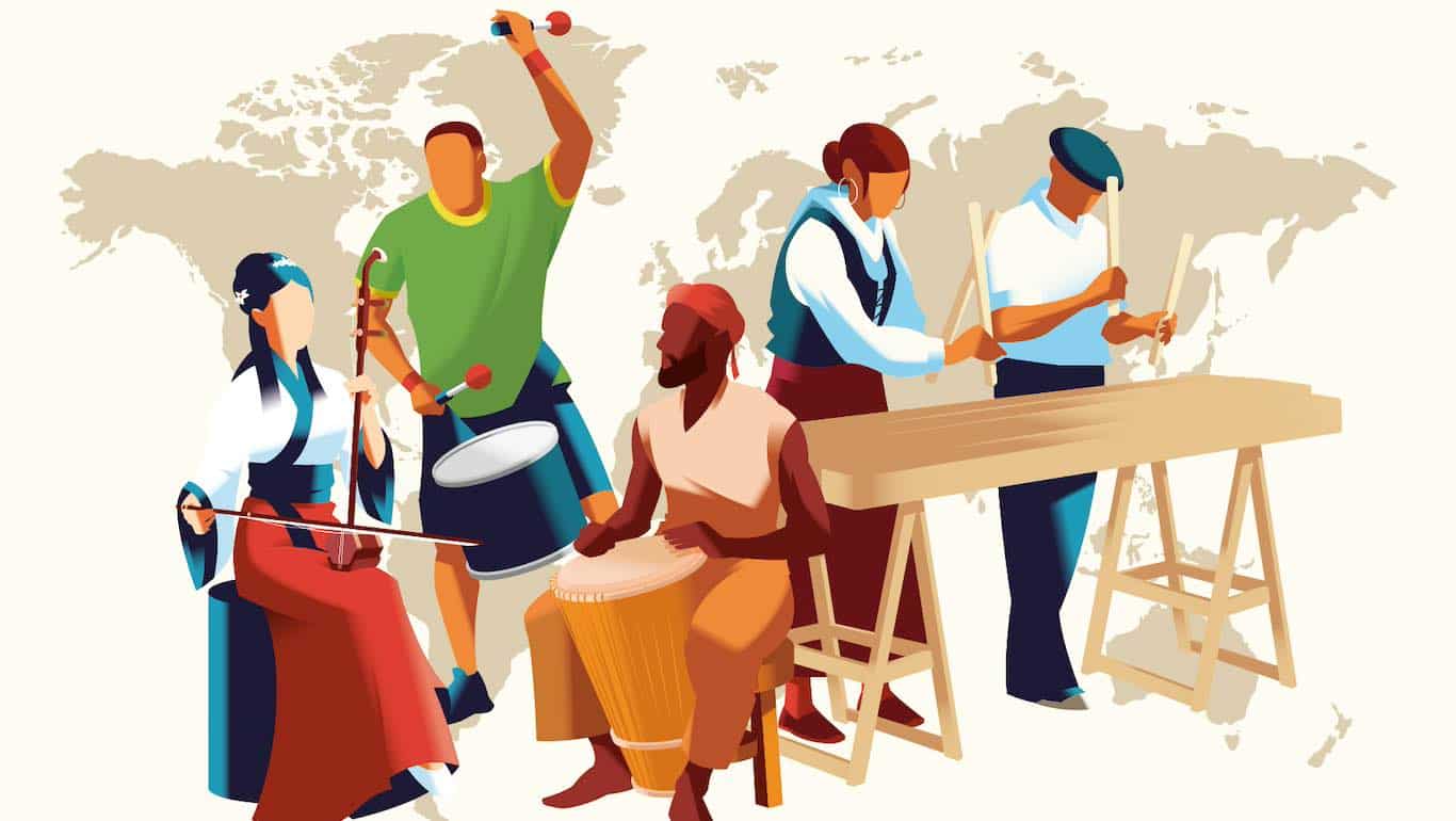 Voces y ritmos del mundo