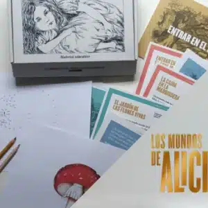¡Madriguera abajo! Un juego de cartas para descubrir "Los mundos de Alicia" en familia