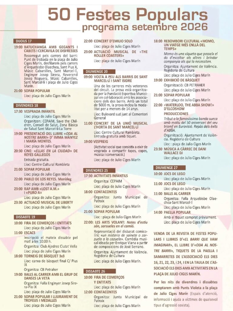 Las fiestas de San Marcelino