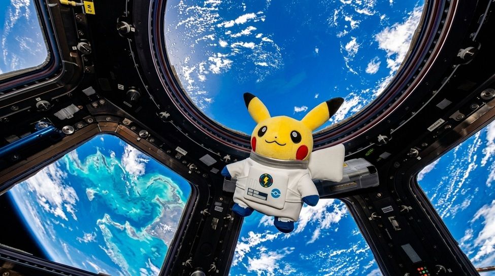 Pikachu astronauta