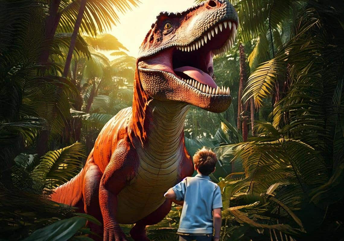 Jurassic Game musical familiar en Valencia con niños